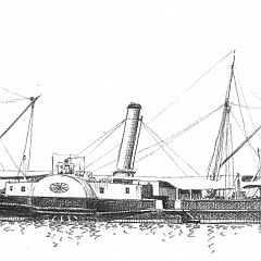 1861 - Avviso 'Baleno'